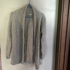 Cupcakes and cashmere gray women’s cardigan size XL